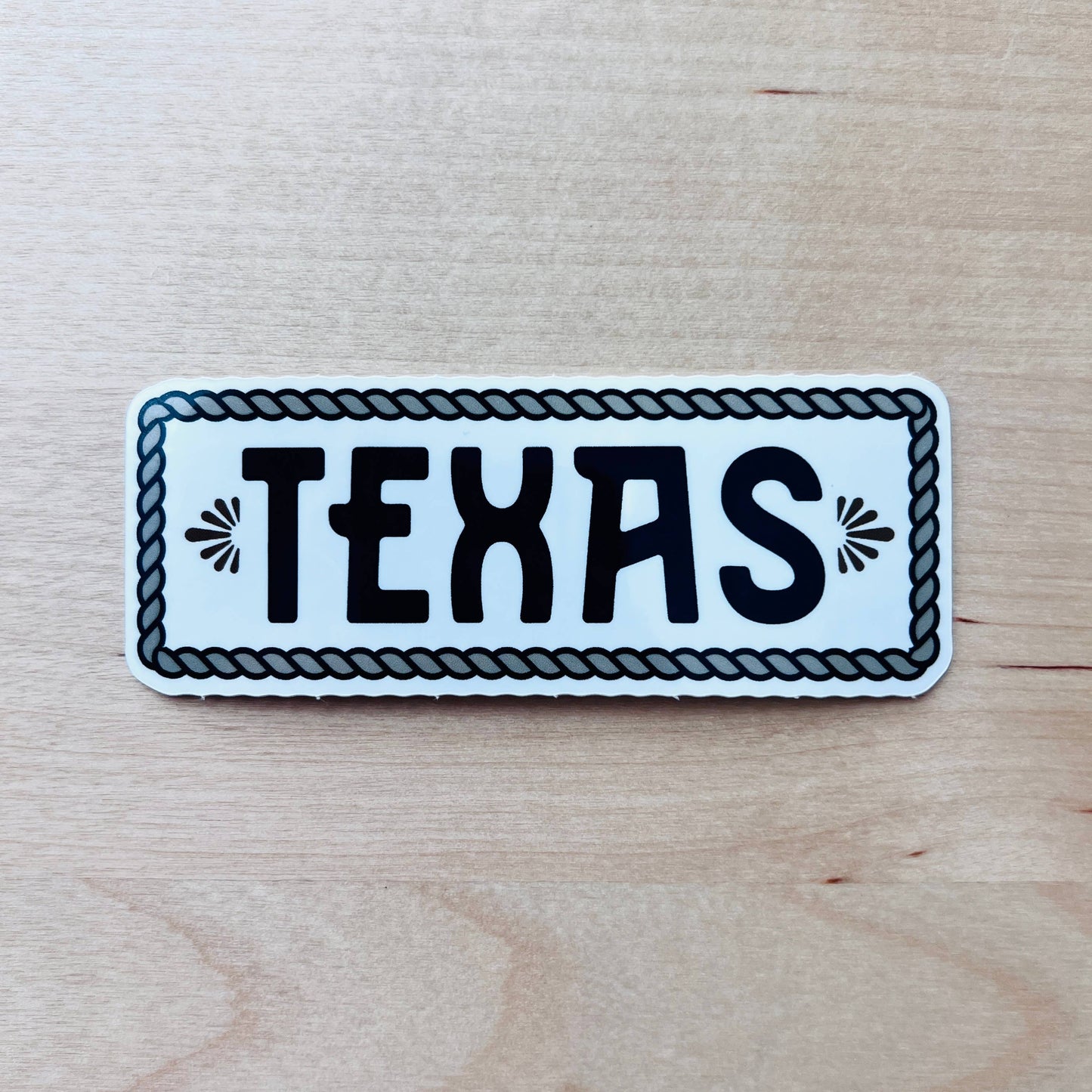 Western Rope Texas Sticker