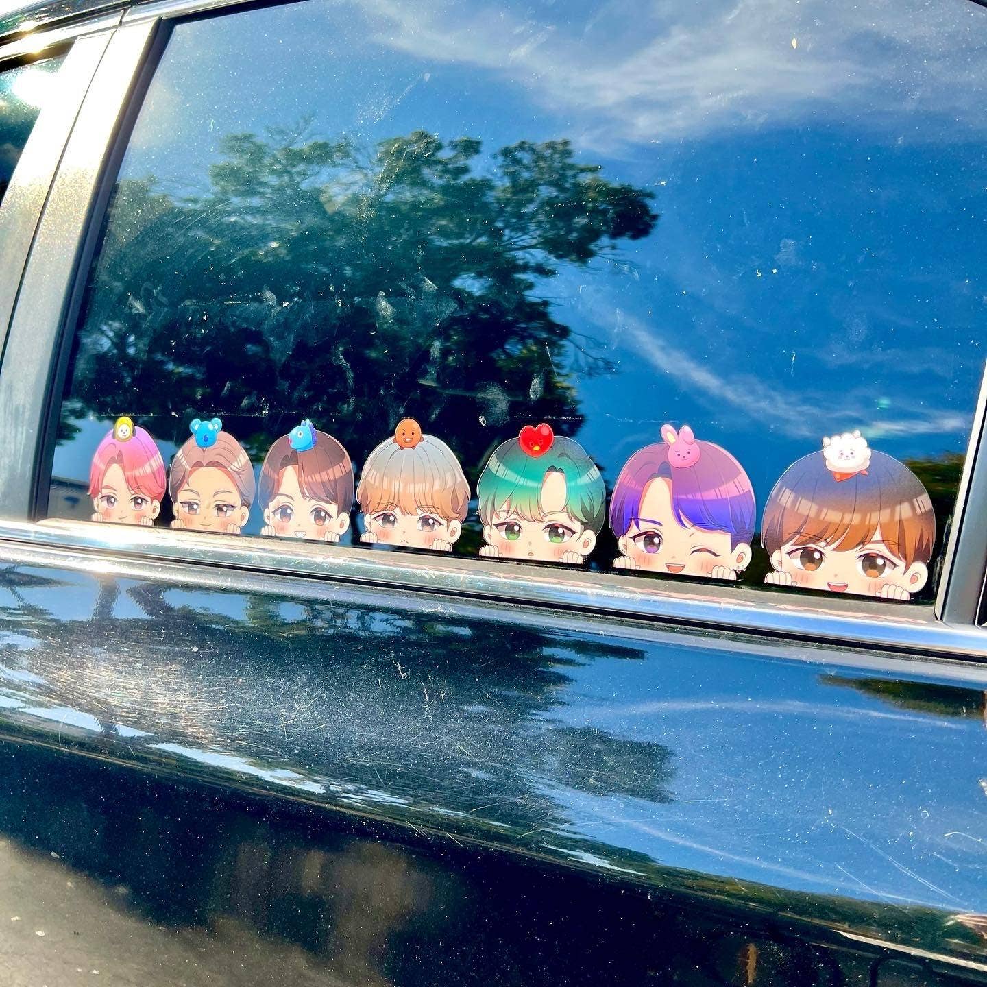 Chibi BTS Peekers