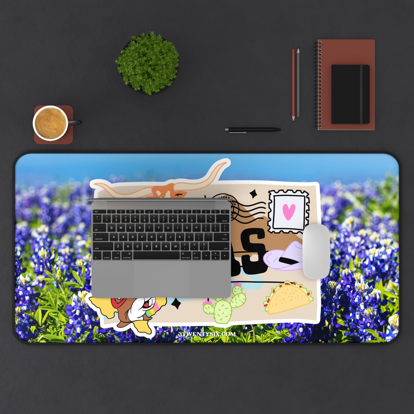 Greetings from Texas Desk Mat