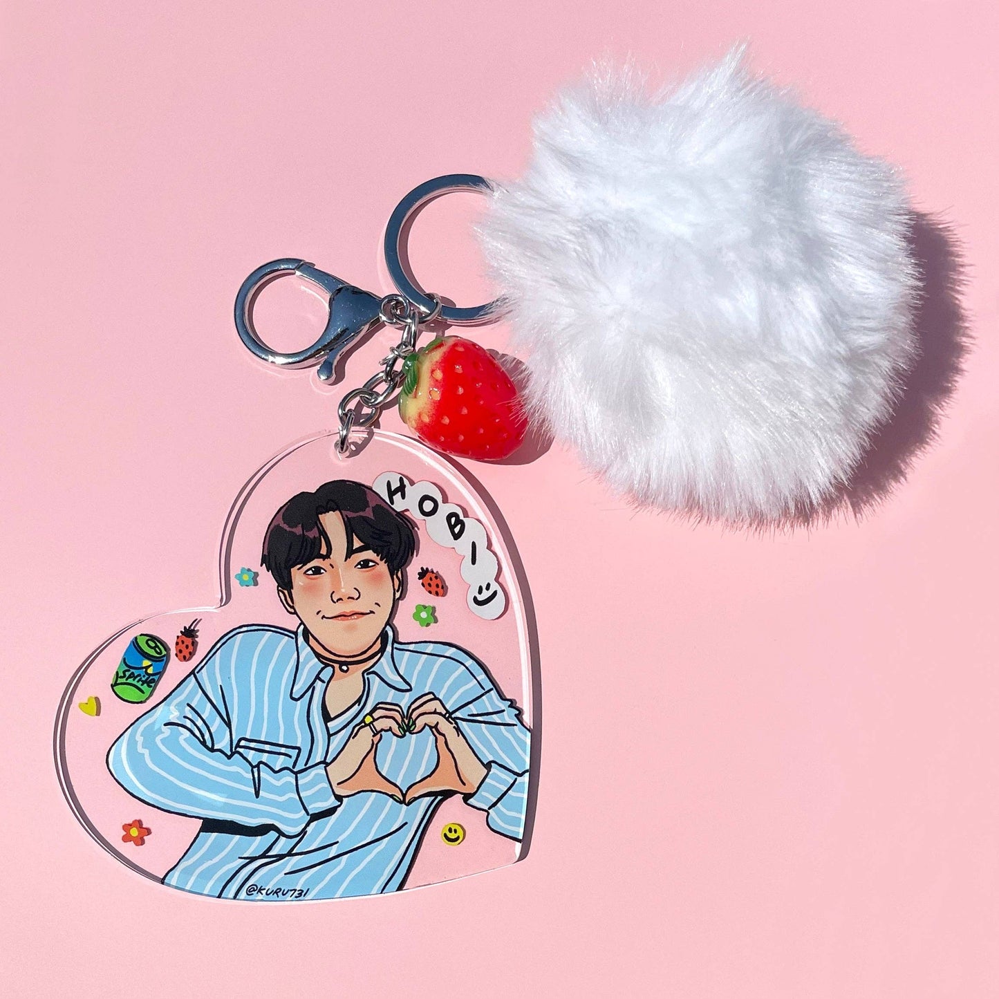 BTS OT7 Keychains