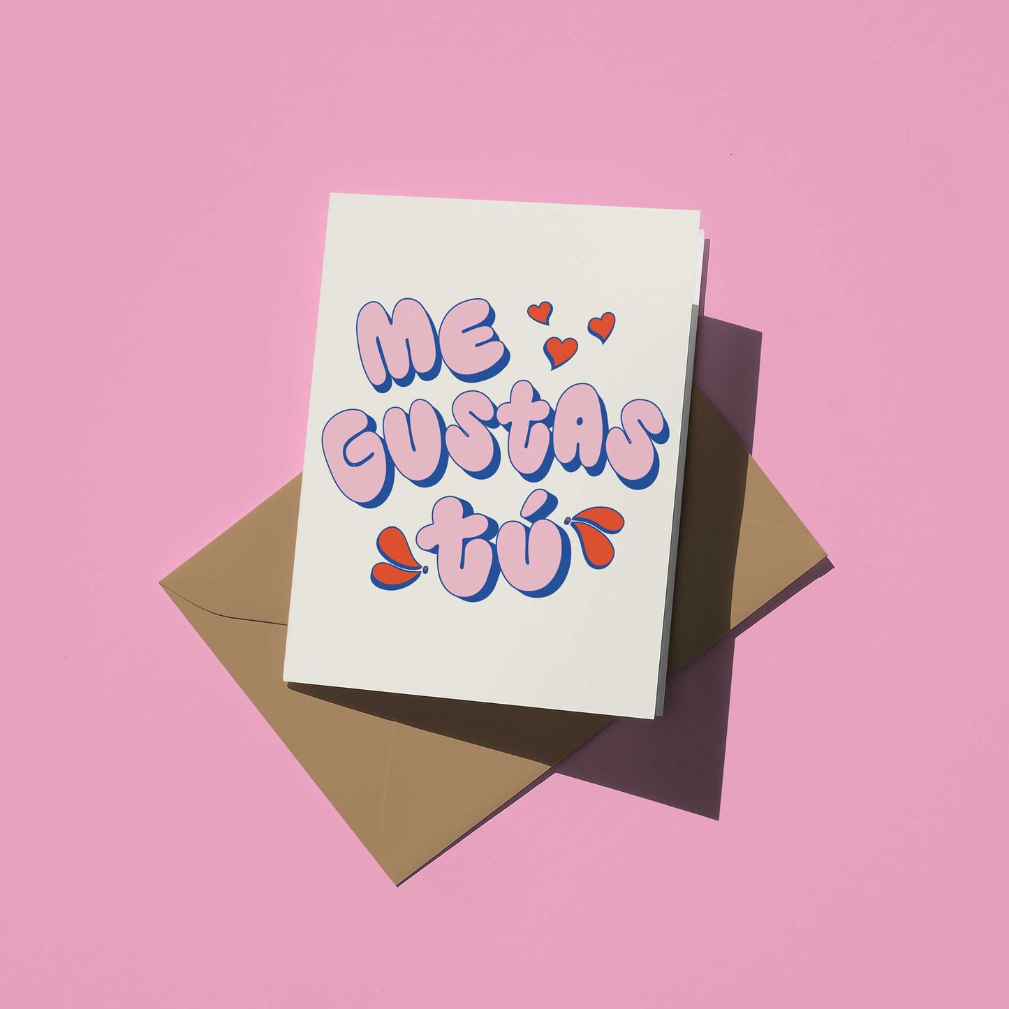 Me Gustas Tu Card