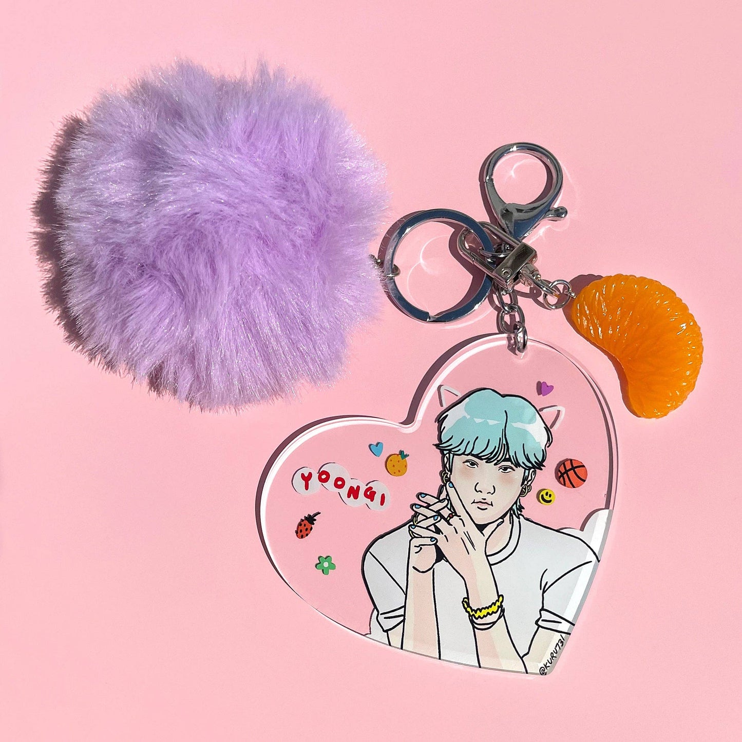 BTS OT7 Keychains
