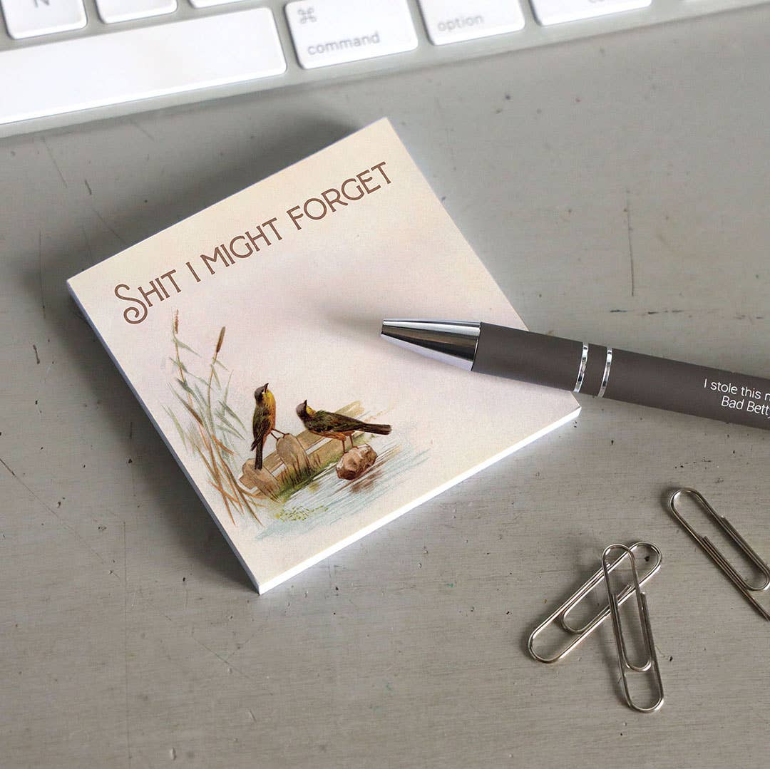 Shit I Might Forget Sticky Note