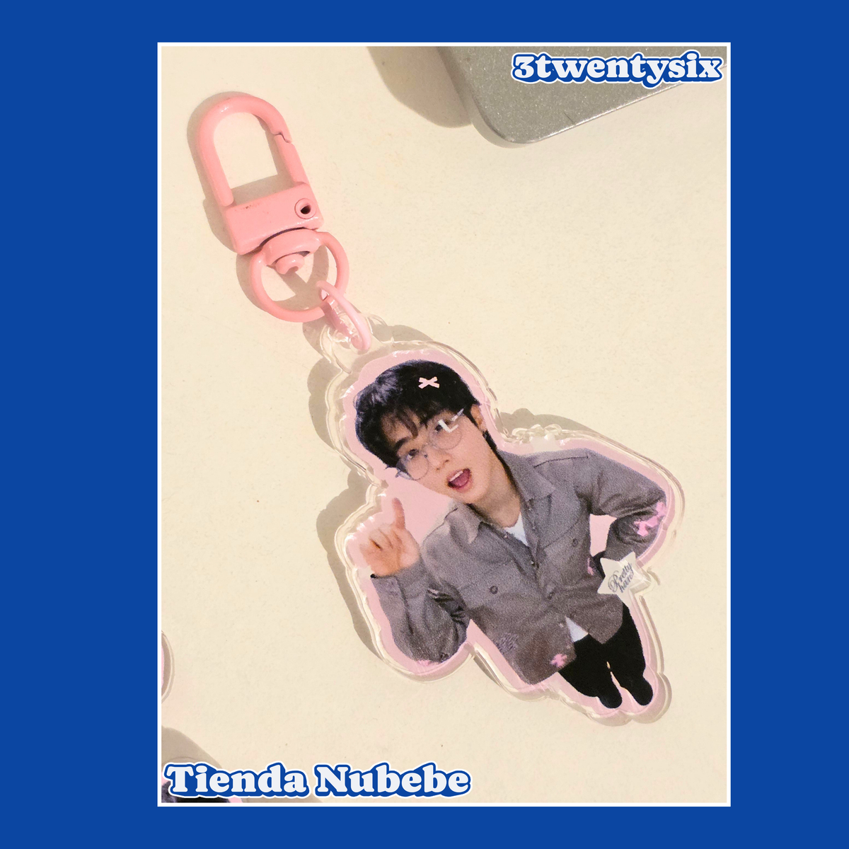 PREORDER | Han Jisung Acrylic Keychain — Tienda Nubebe x 3twentysix