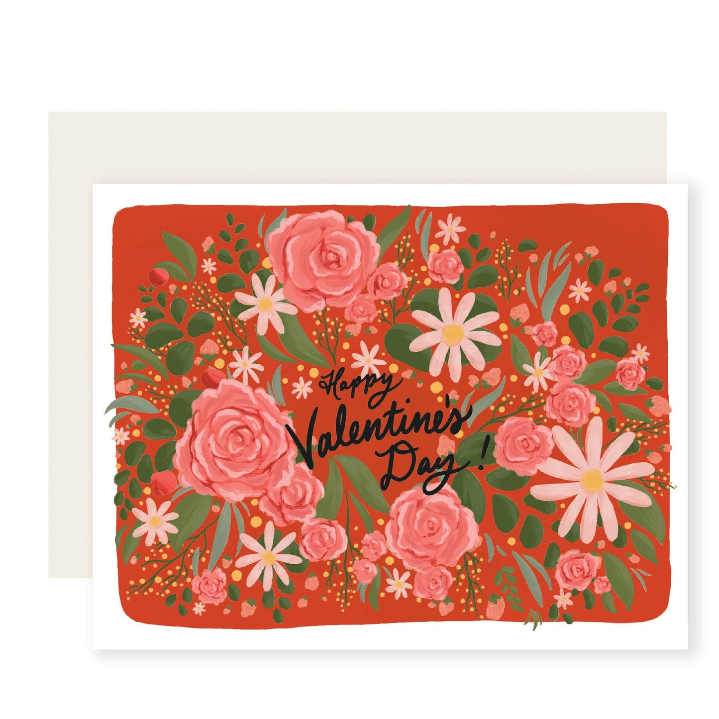 Floral Valentine's Day Card