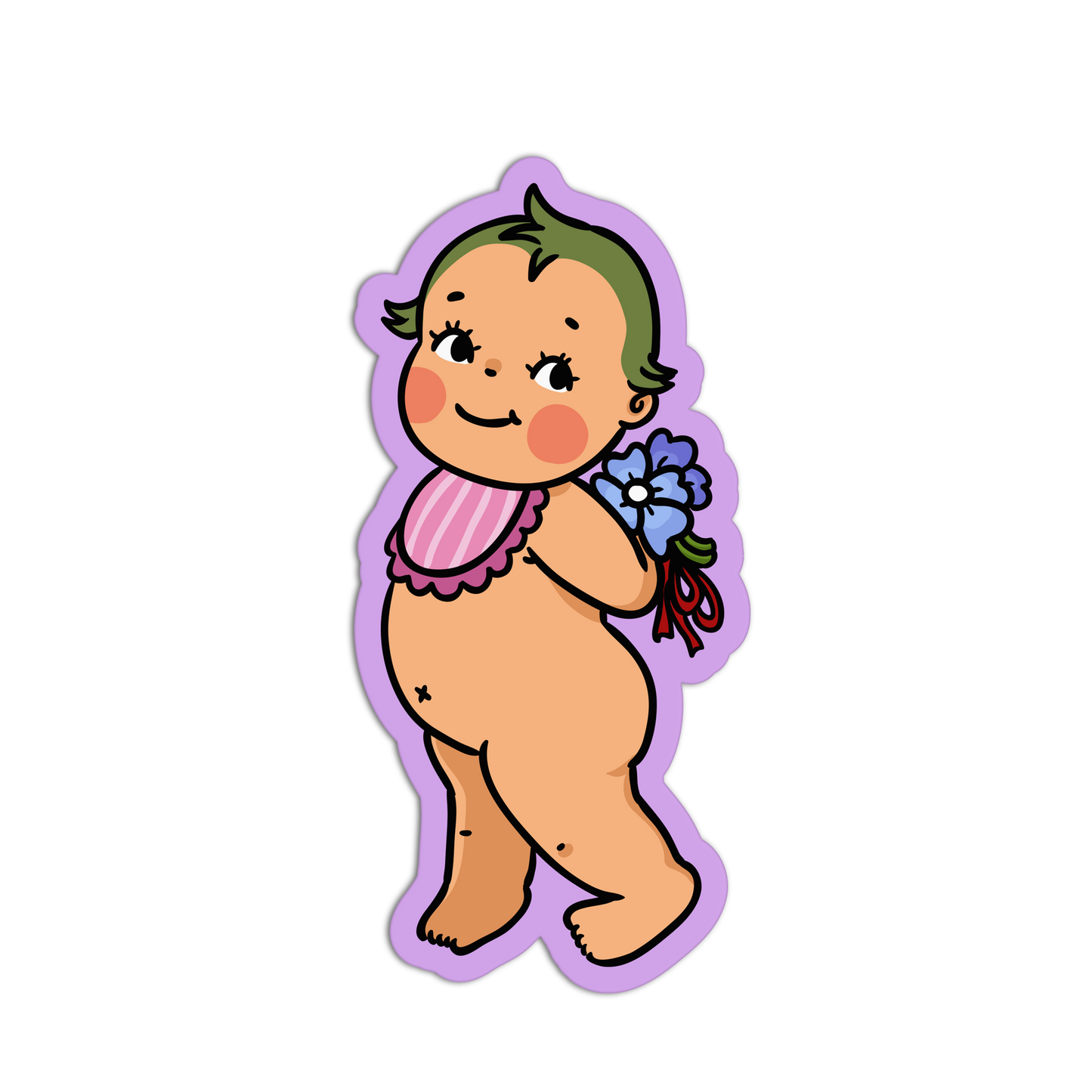 Retro Babies Stickers