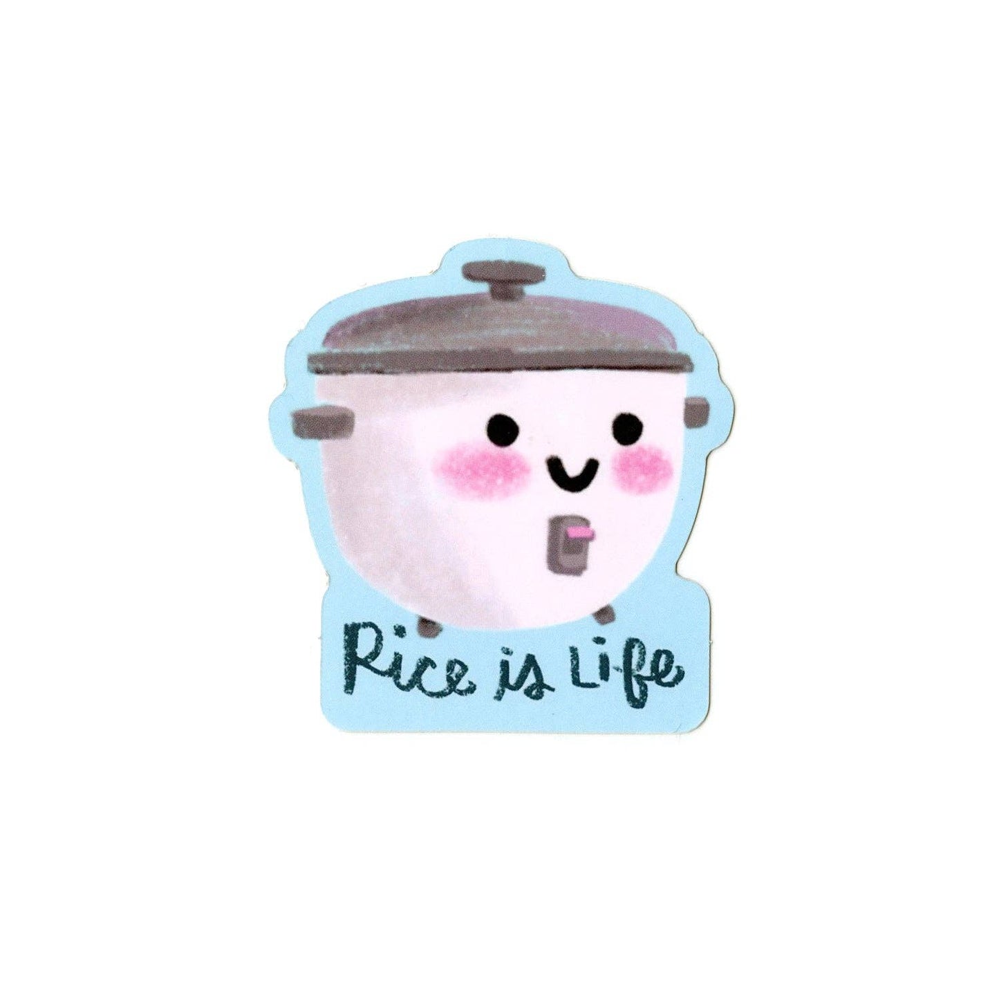 Rice Is Life Sticker
