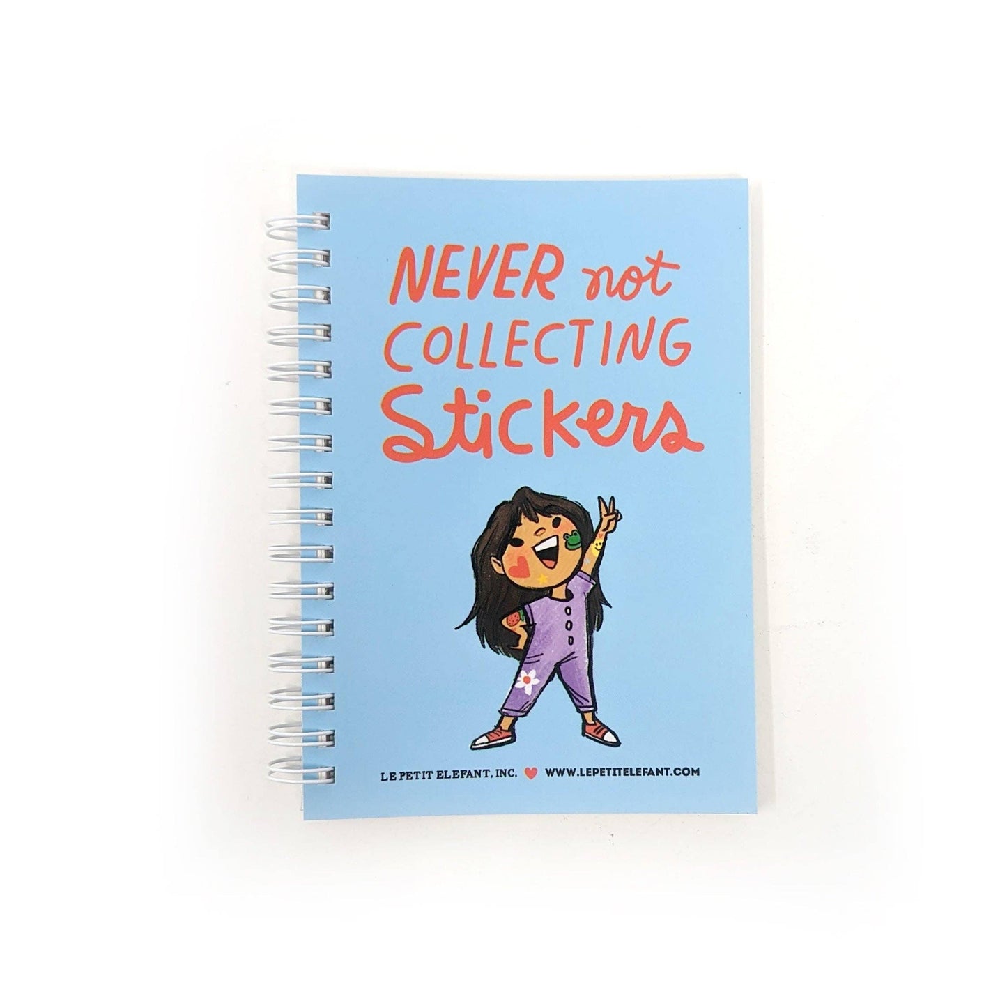 Never Not Stickers Reusable Sticker Book