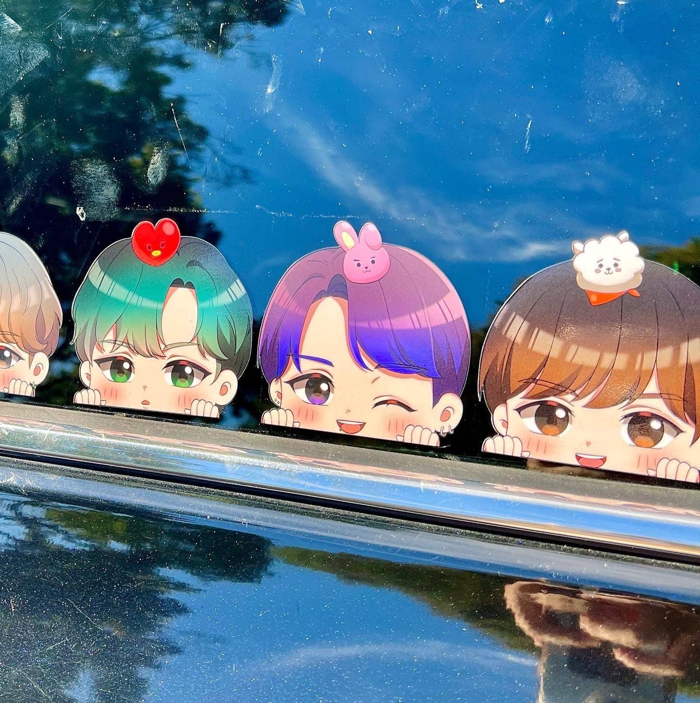 Chibi BTS Peekers