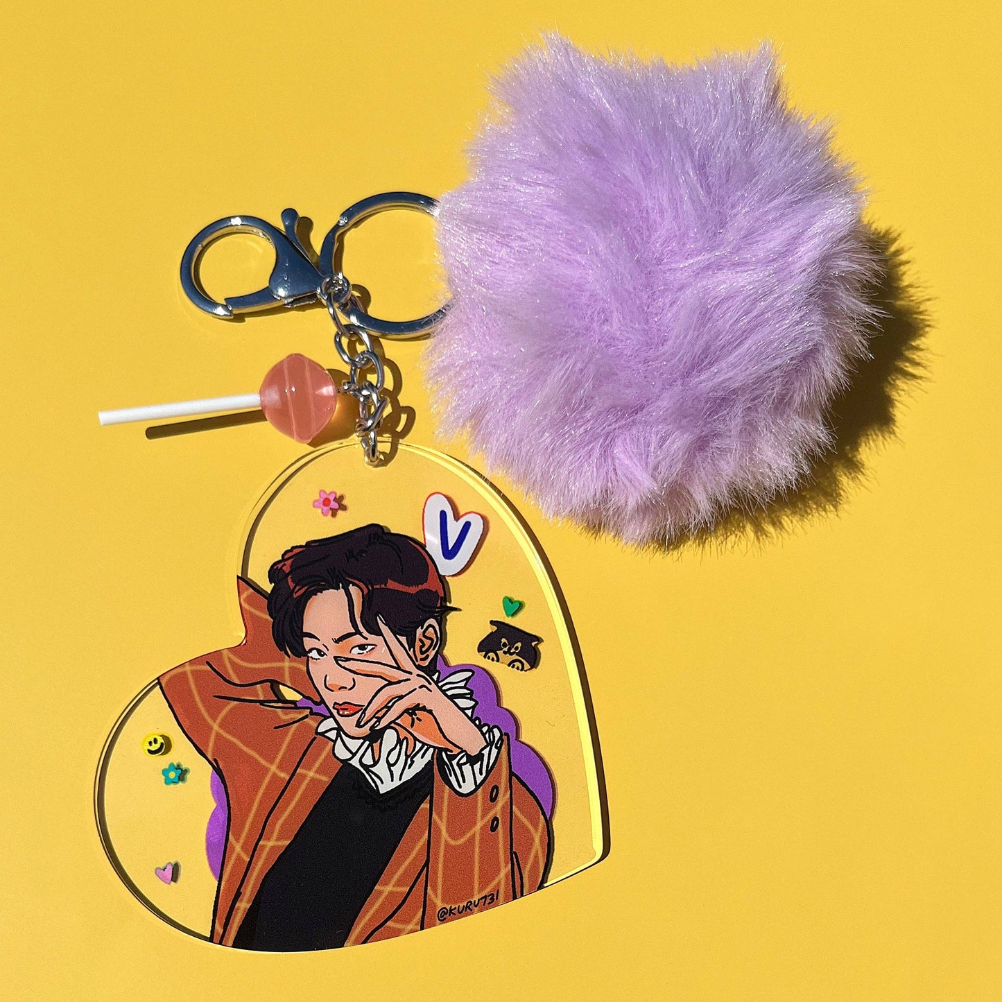 BTS OT7 Keychains