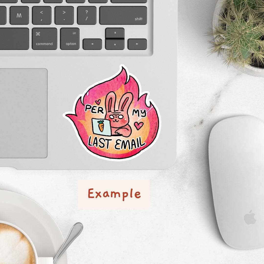 Electric Mouse Sticker