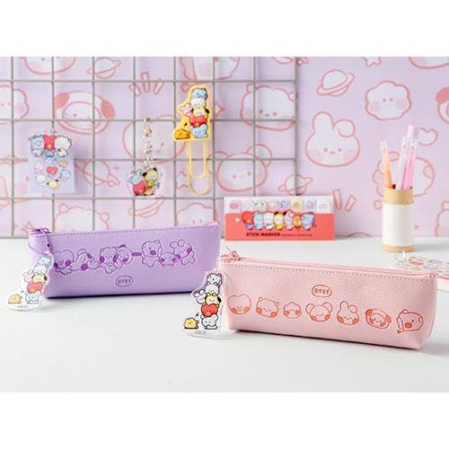 BT21 Triangular Pouch Pink