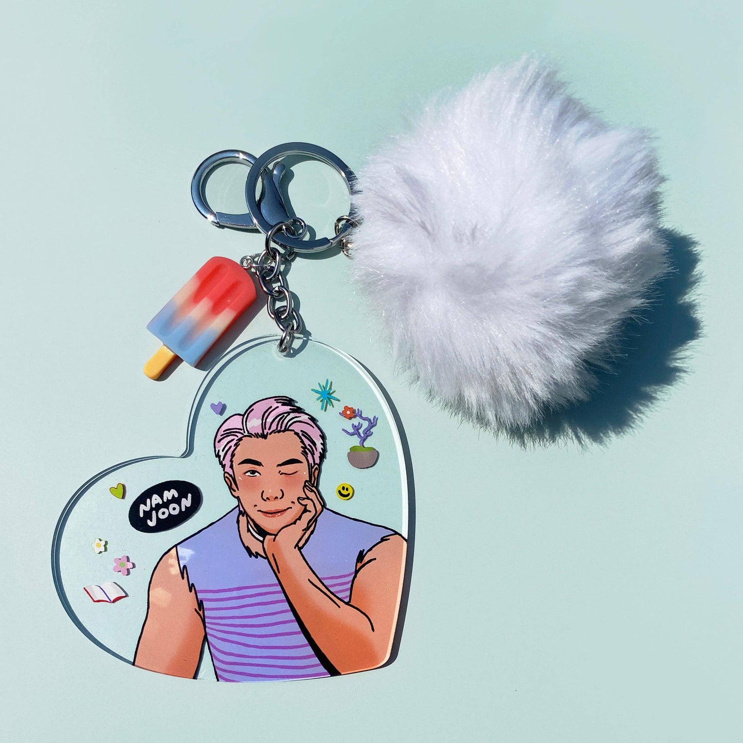 BTS OT7 Keychains