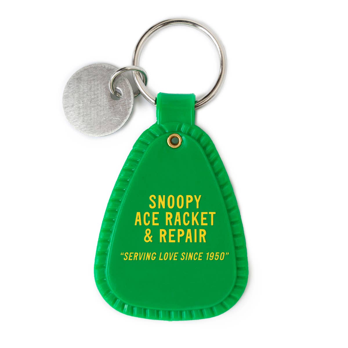Tennis Saddle Keychain