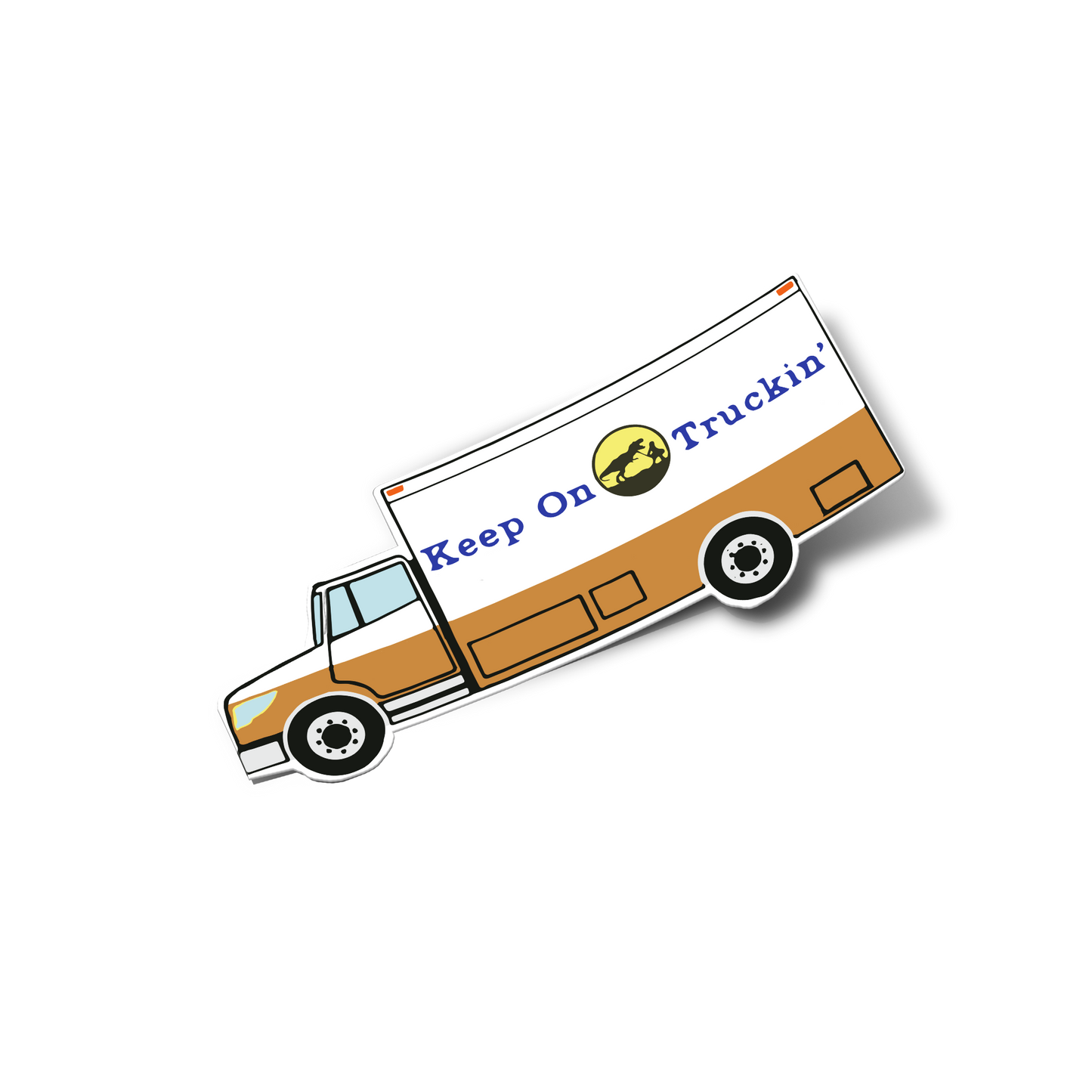 Keep On Truckin' Sticker