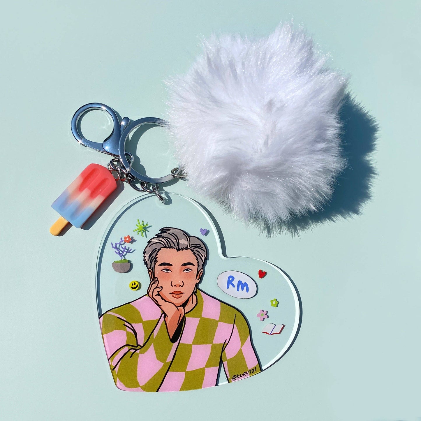 BTS OT7 Keychains