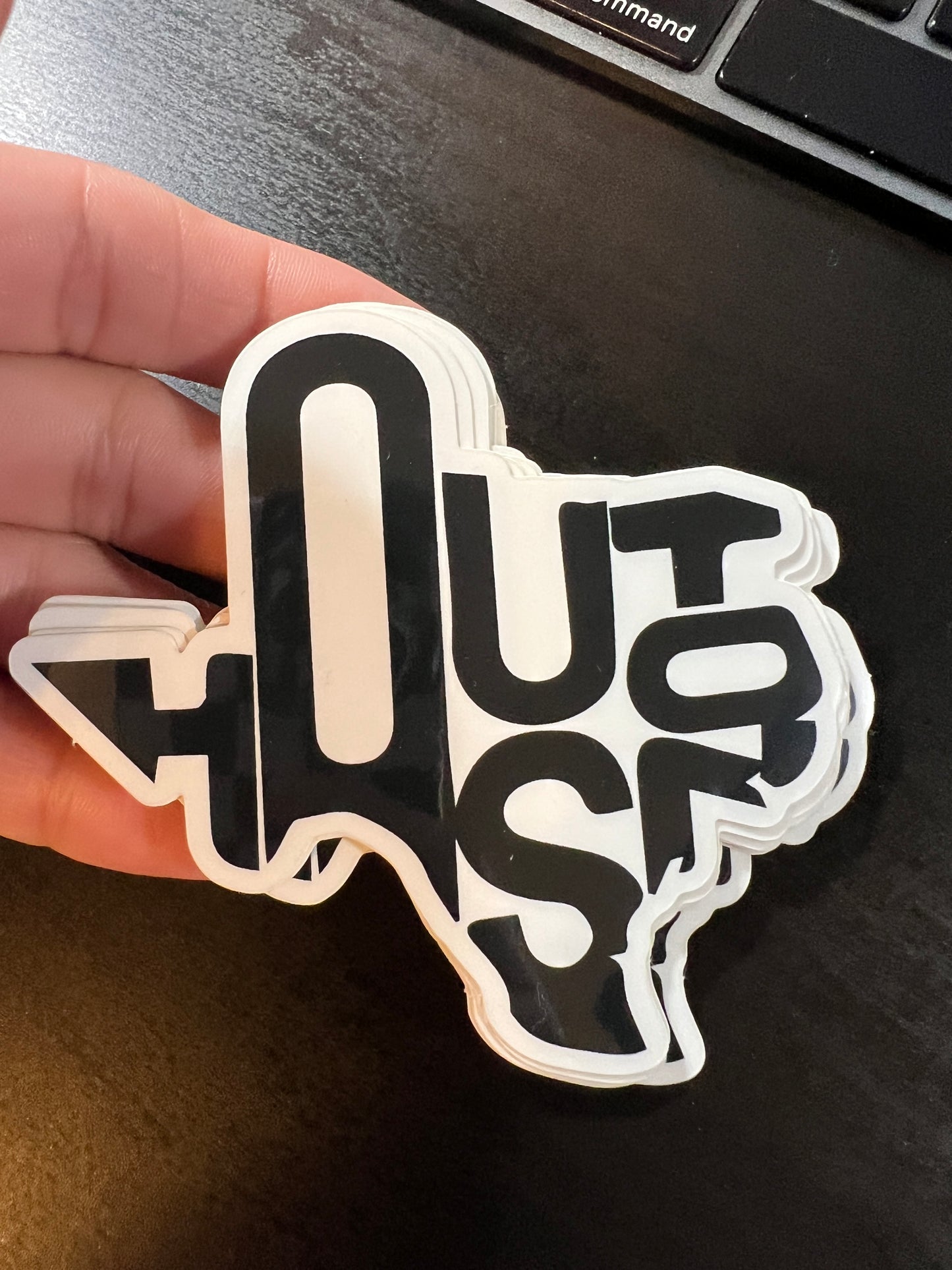 Texas Houston Sticker