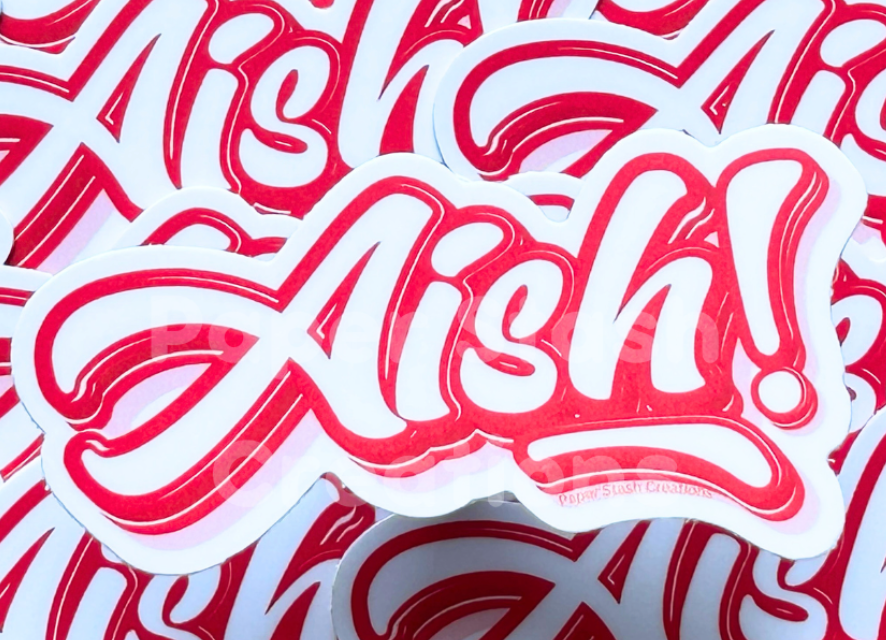 Aish! Sticker