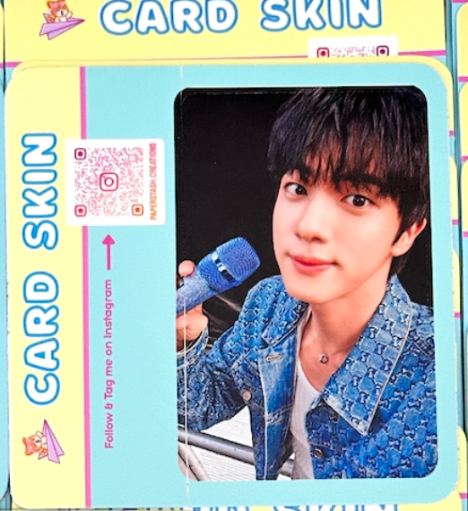 Jin Photo Card Skin Decal