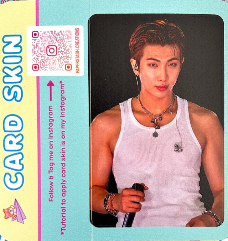 Namjoon Photo Card Skin Decal