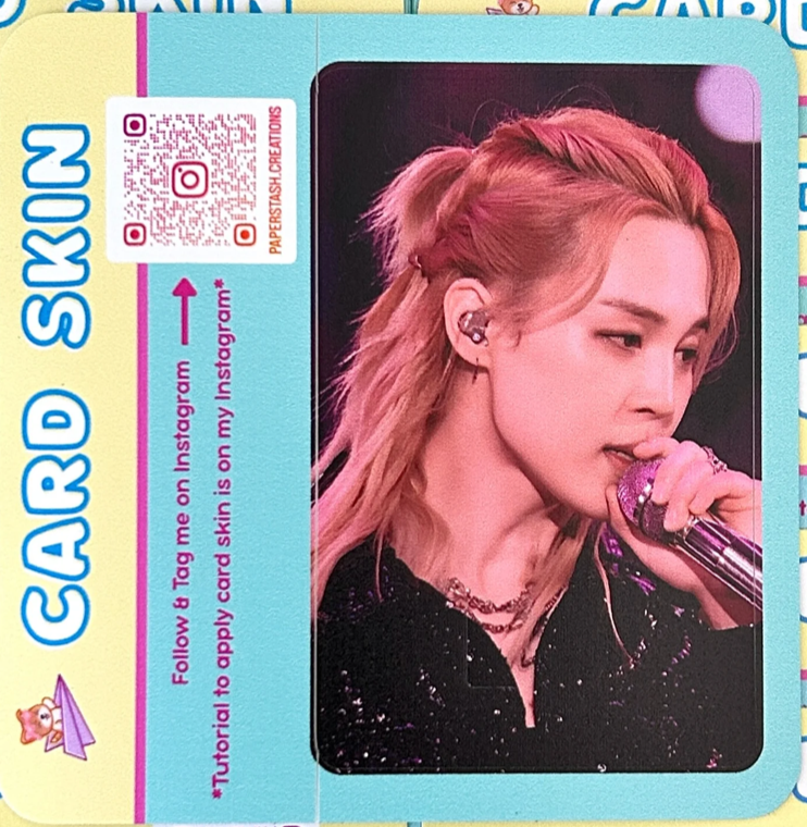 Pretty Jimin Photo Skin Decal
