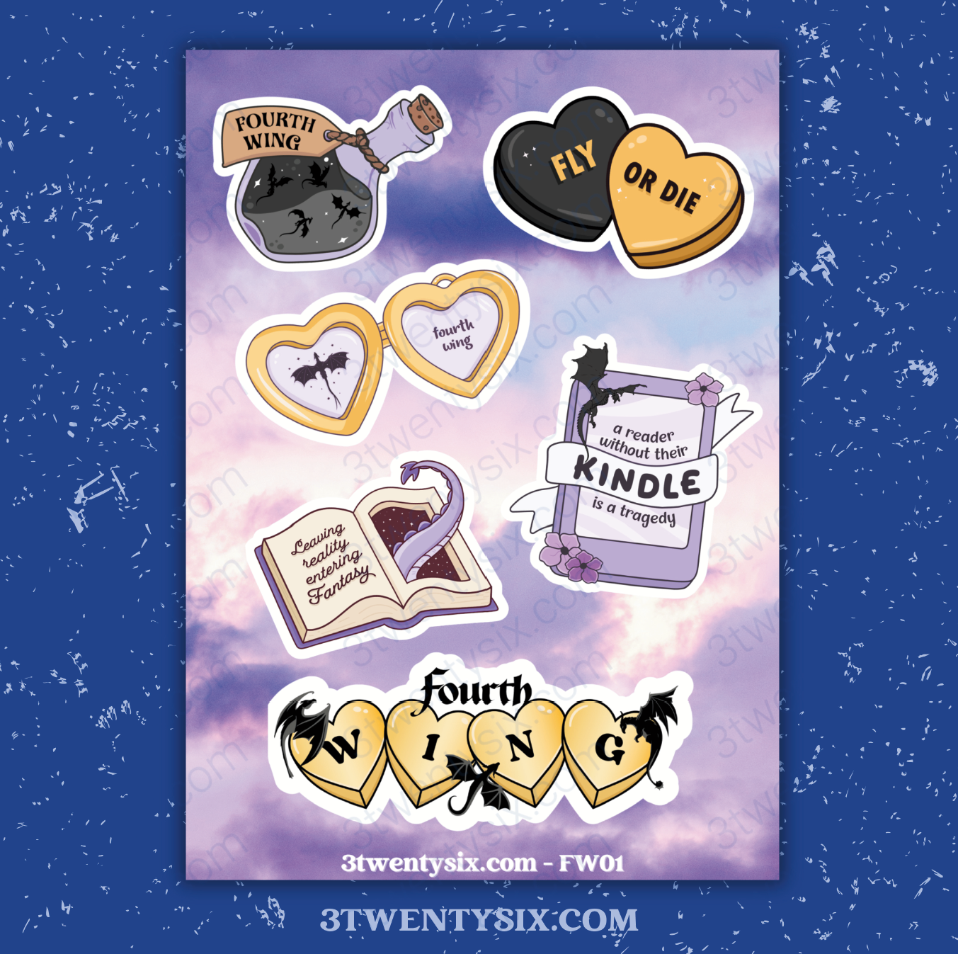 Fly or Die Sticker Sheets