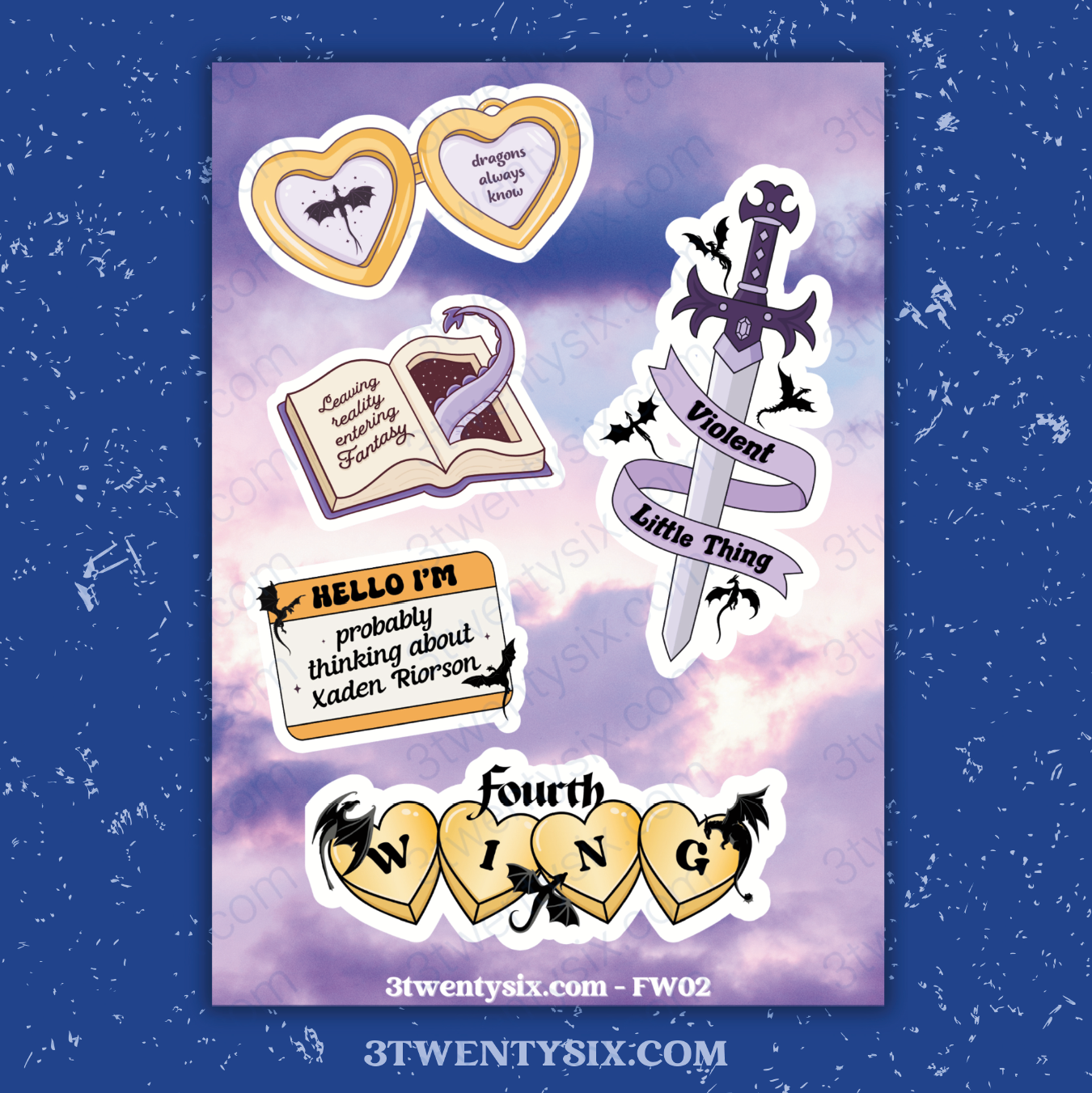 Fly or Die Sticker Sheets