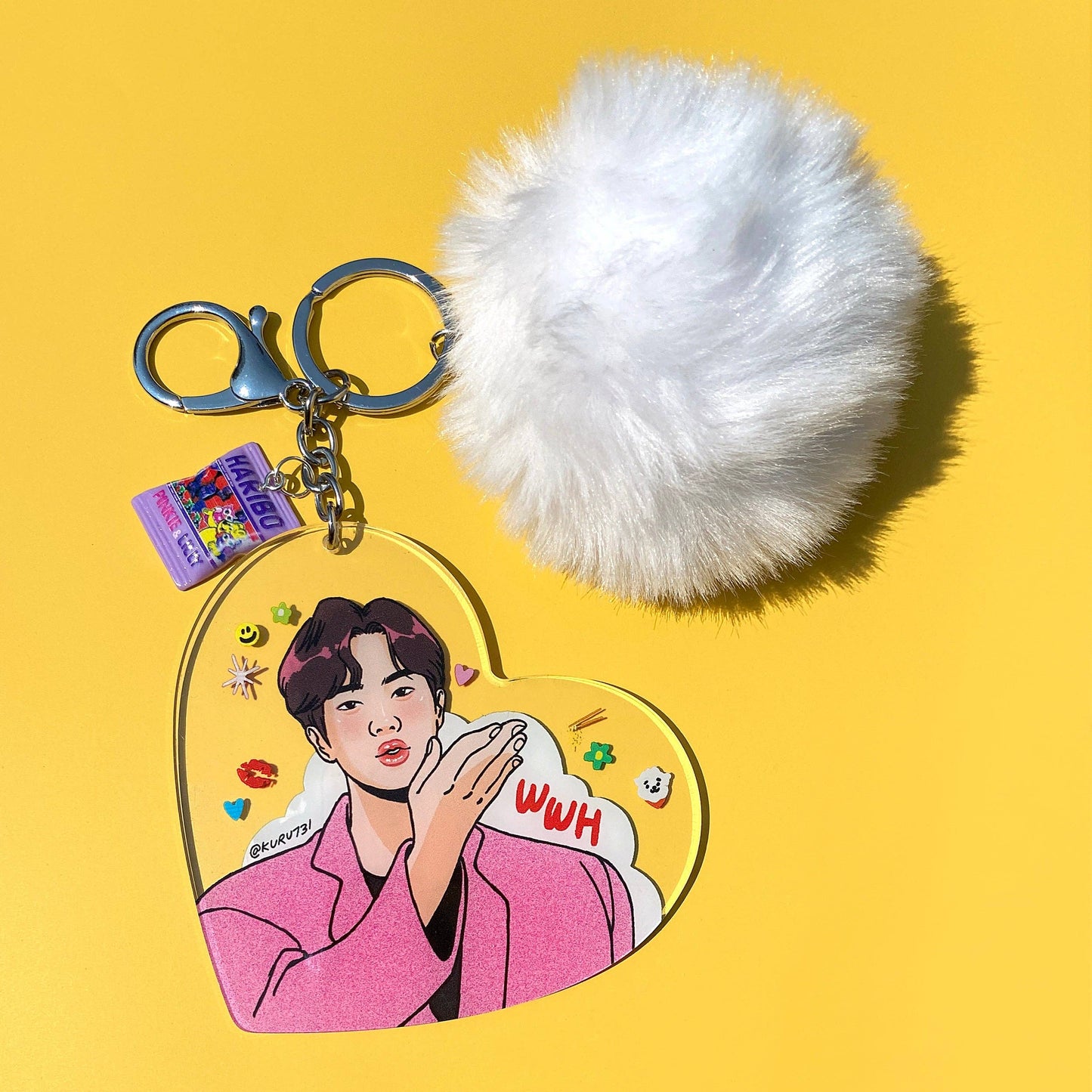 BTS OT7 Keychains