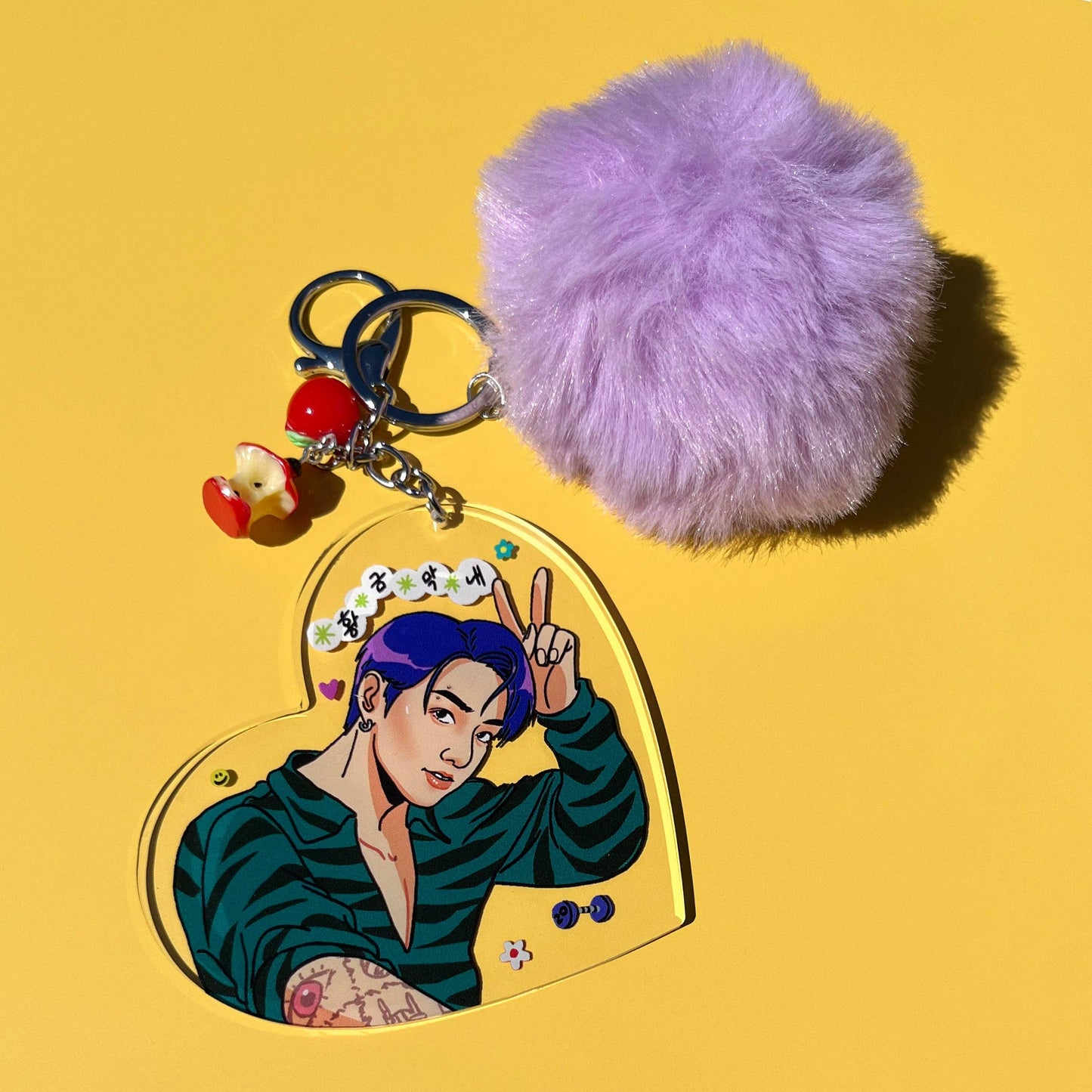 BTS OT7 Keychains