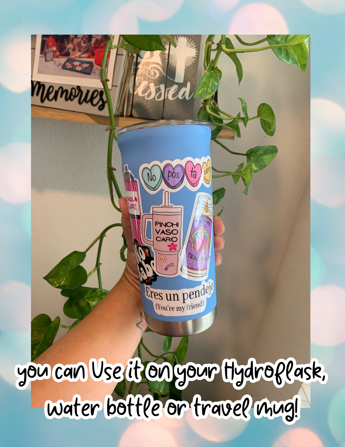 Hello Chancla Survivor Sticker