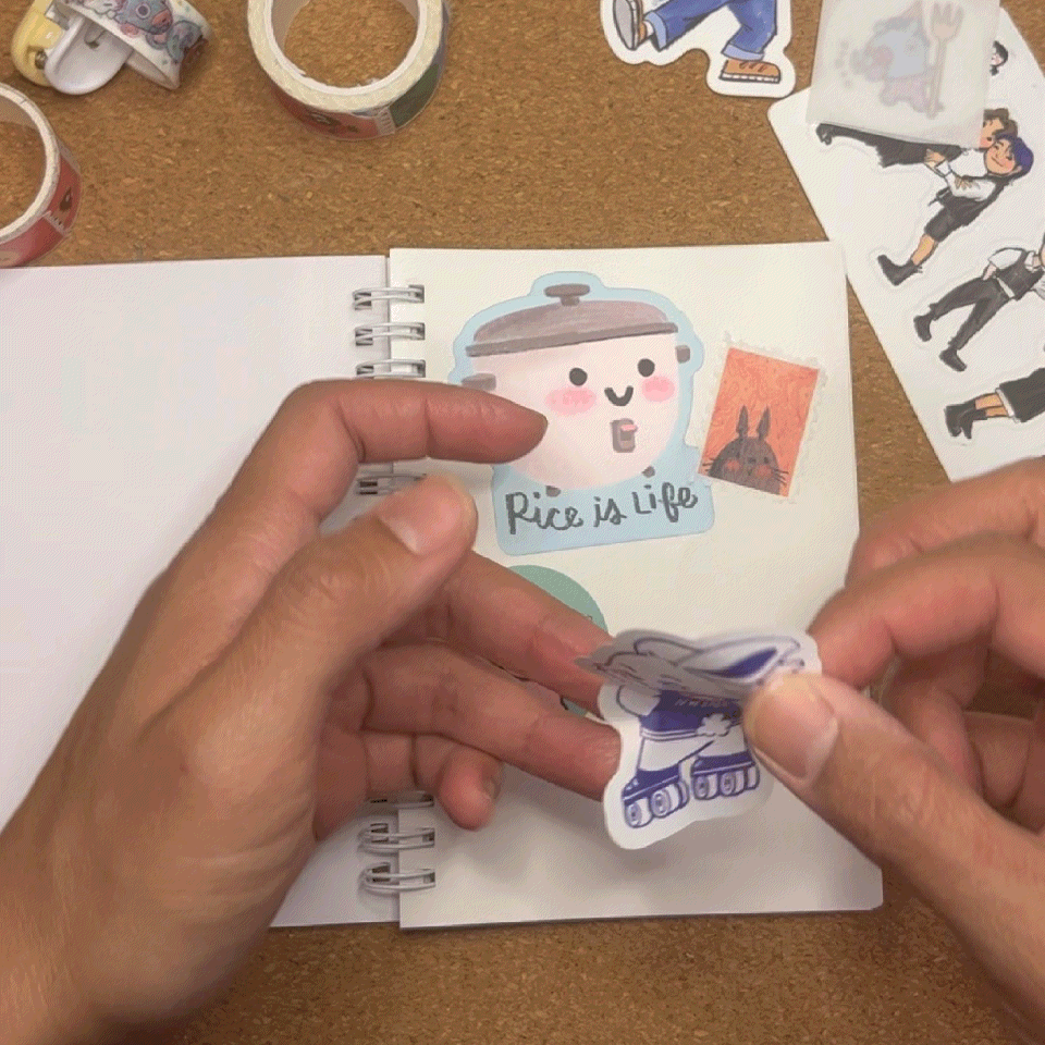 Never Not Stickers Reusable Sticker Book