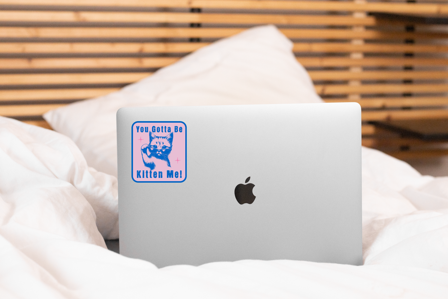 You Gotta Be Kitten Me Sticker