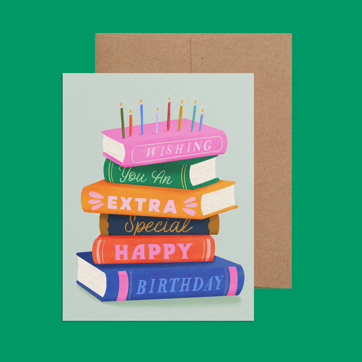 An Extra Bookish Birthday Card