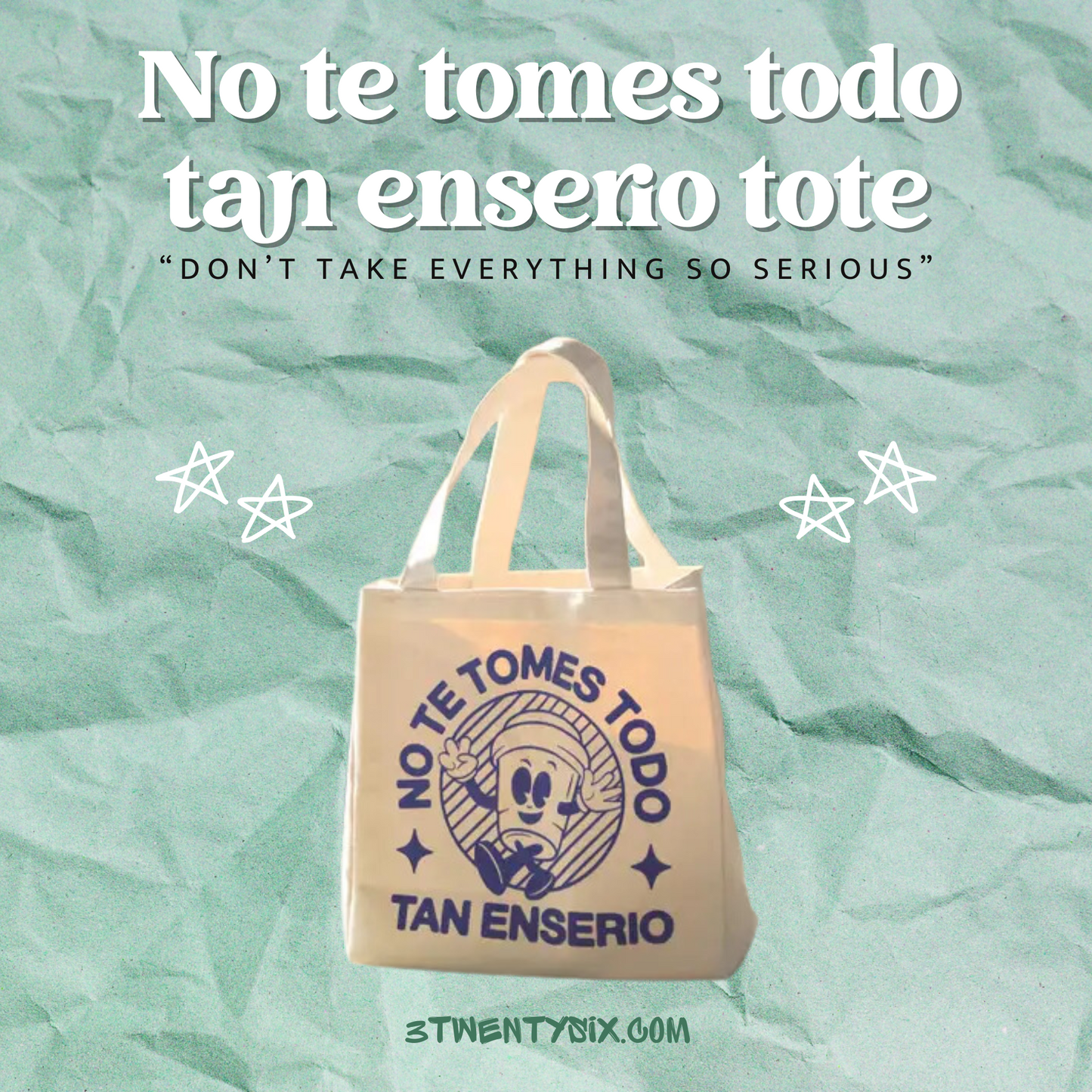 No te tomes (Coffee Dude) Tote