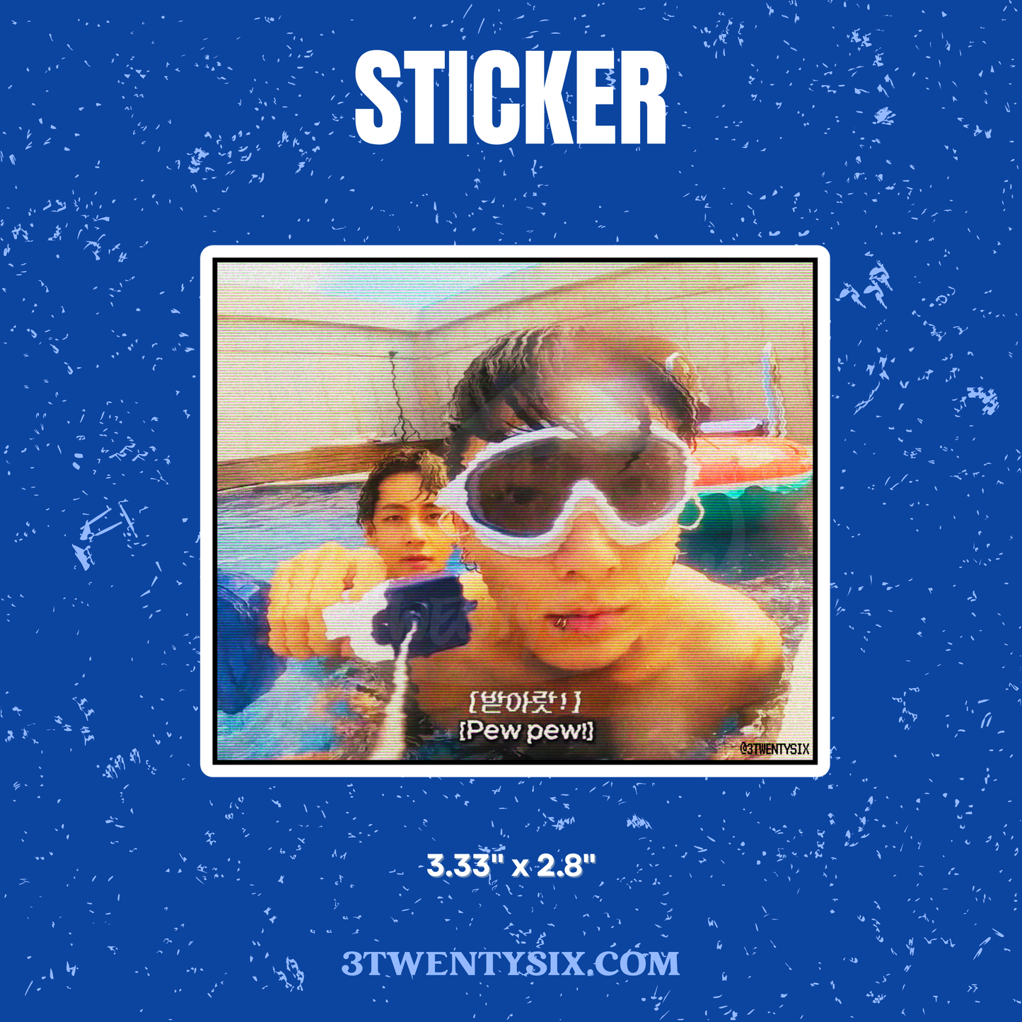 Pew Pew Sticker