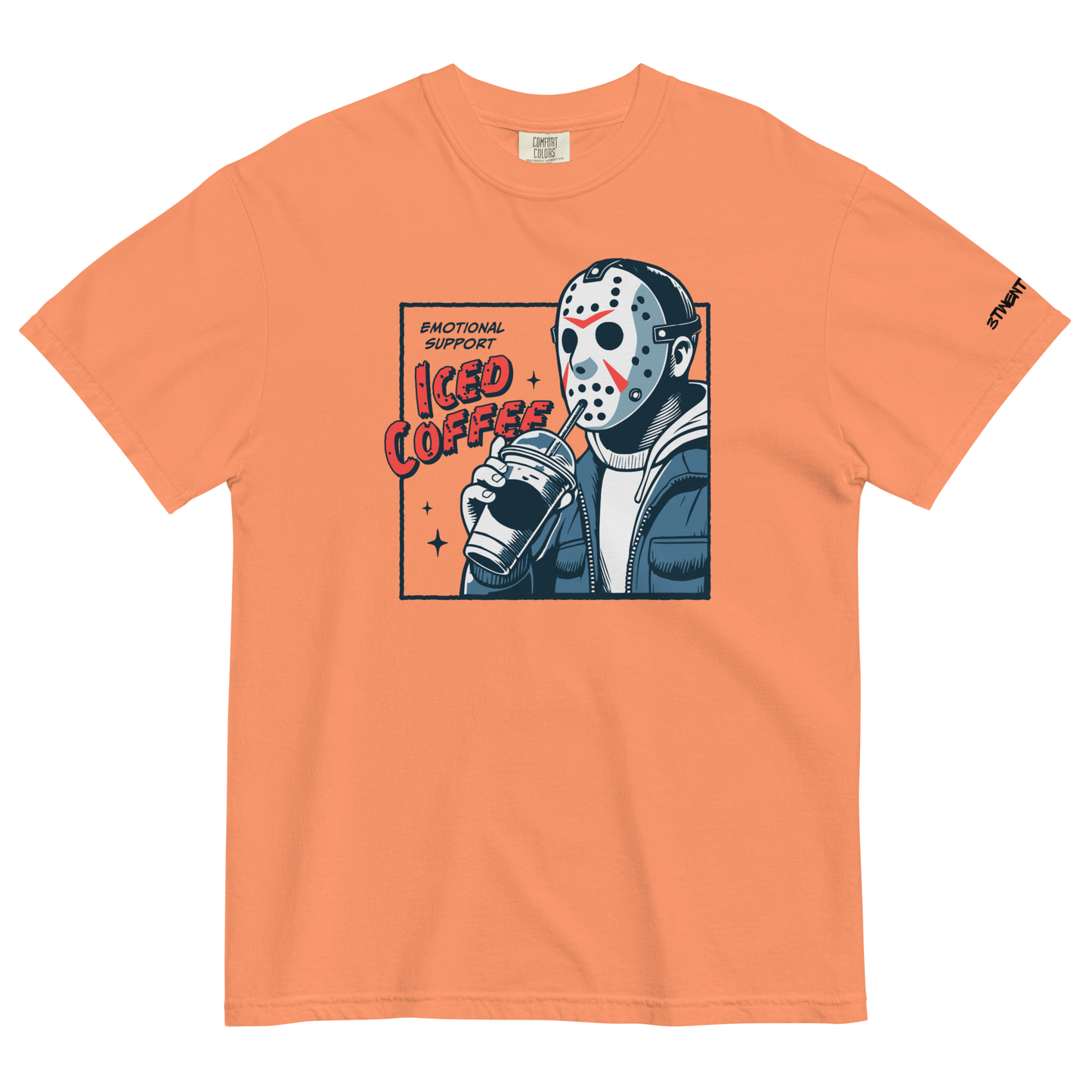 Emotional Support Iced Coffee Tee ☞ 2 Colors