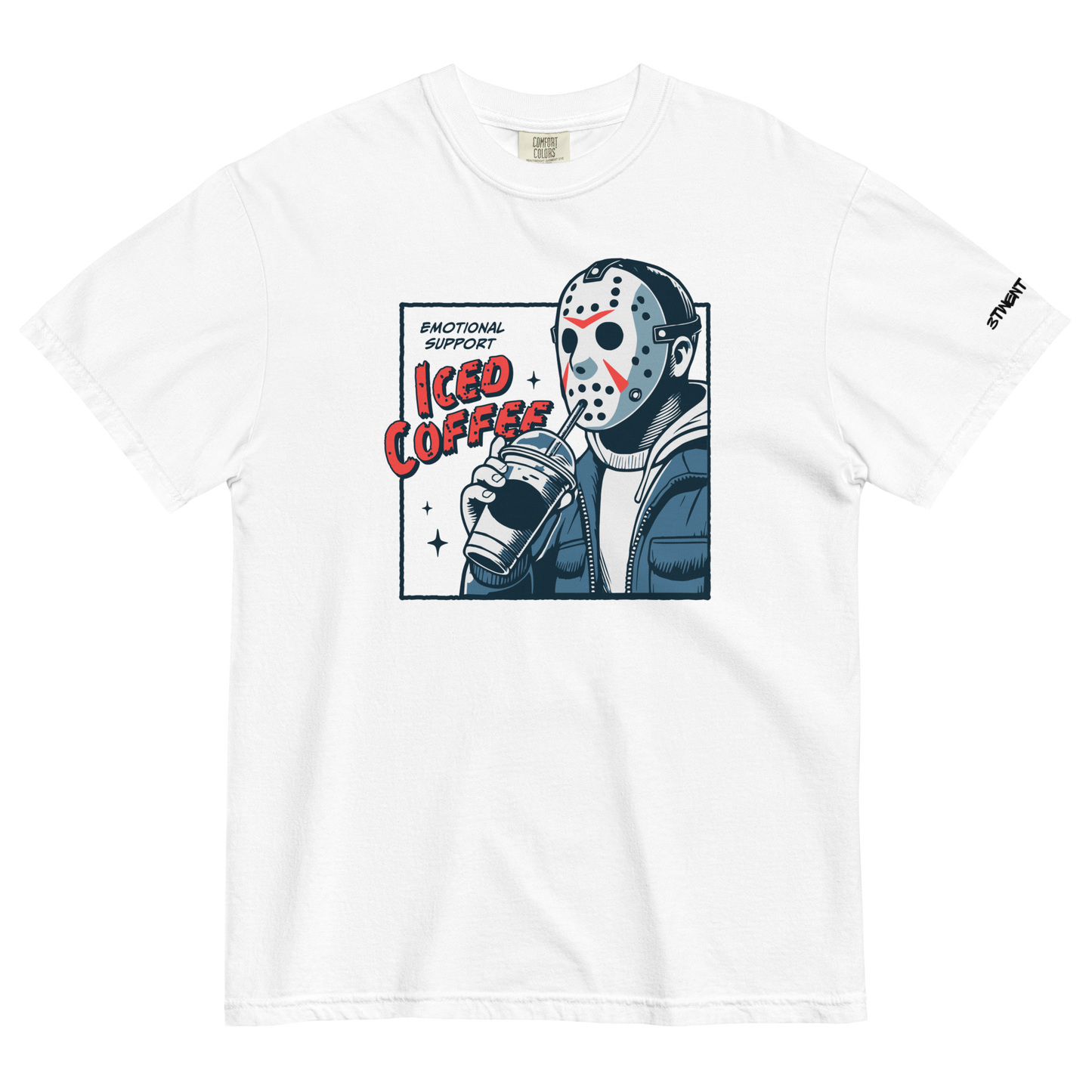 Emotional Support Iced Coffee Tee ☞ 2 Colors