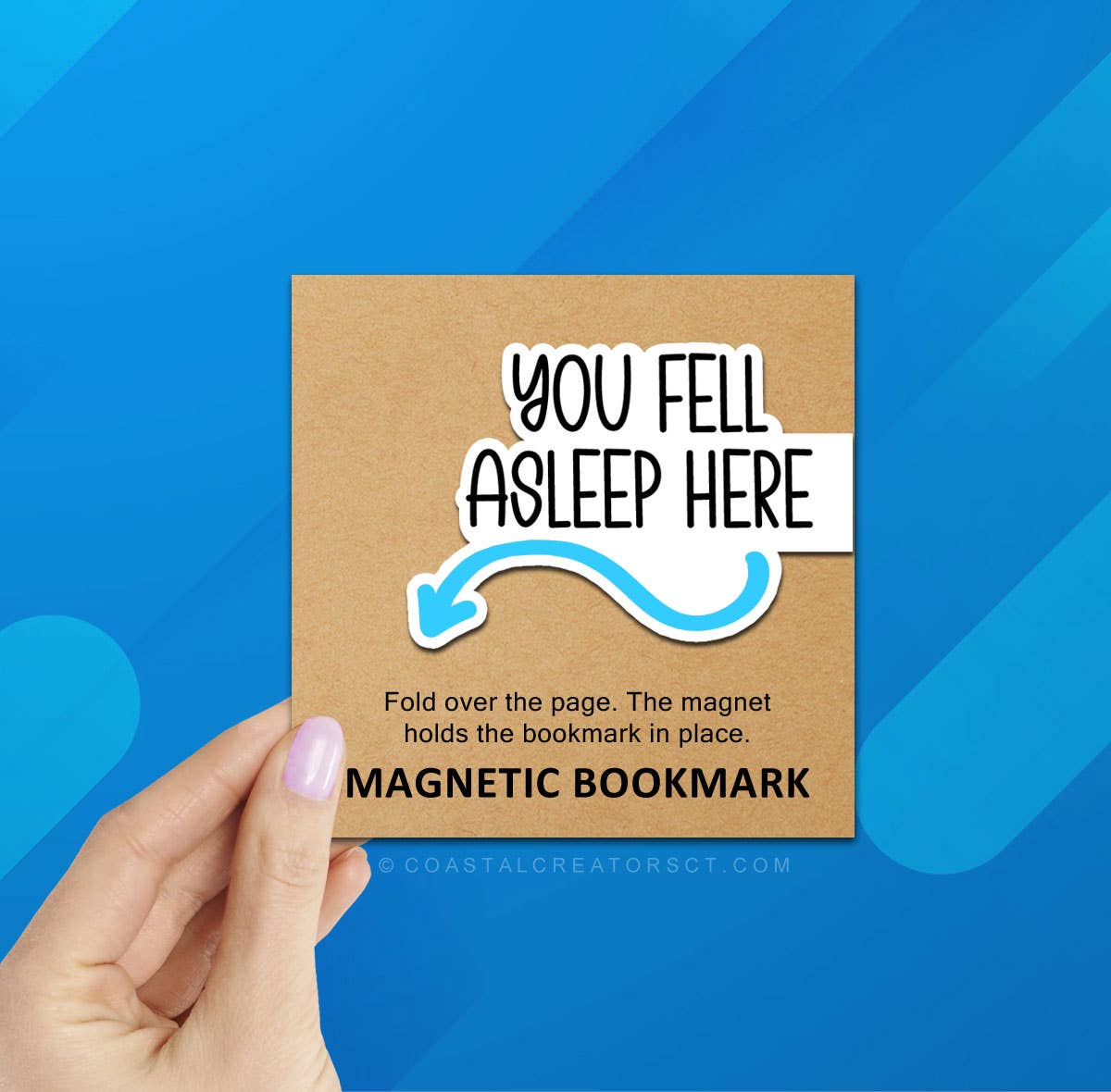 You Fell Asleep Reversible Mag. Bookmark