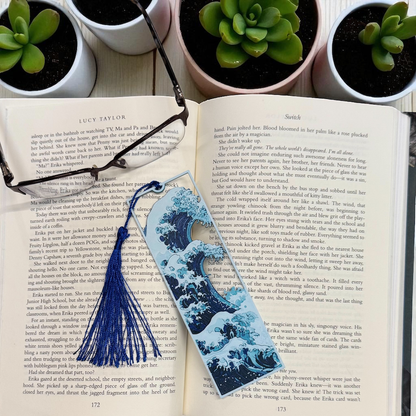 The Great Wave 3D Bookmark
