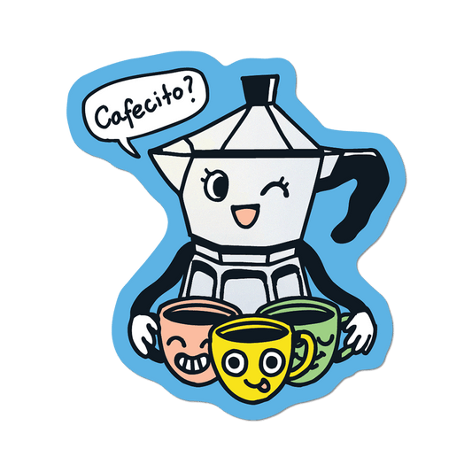 Cafecito? Sticker