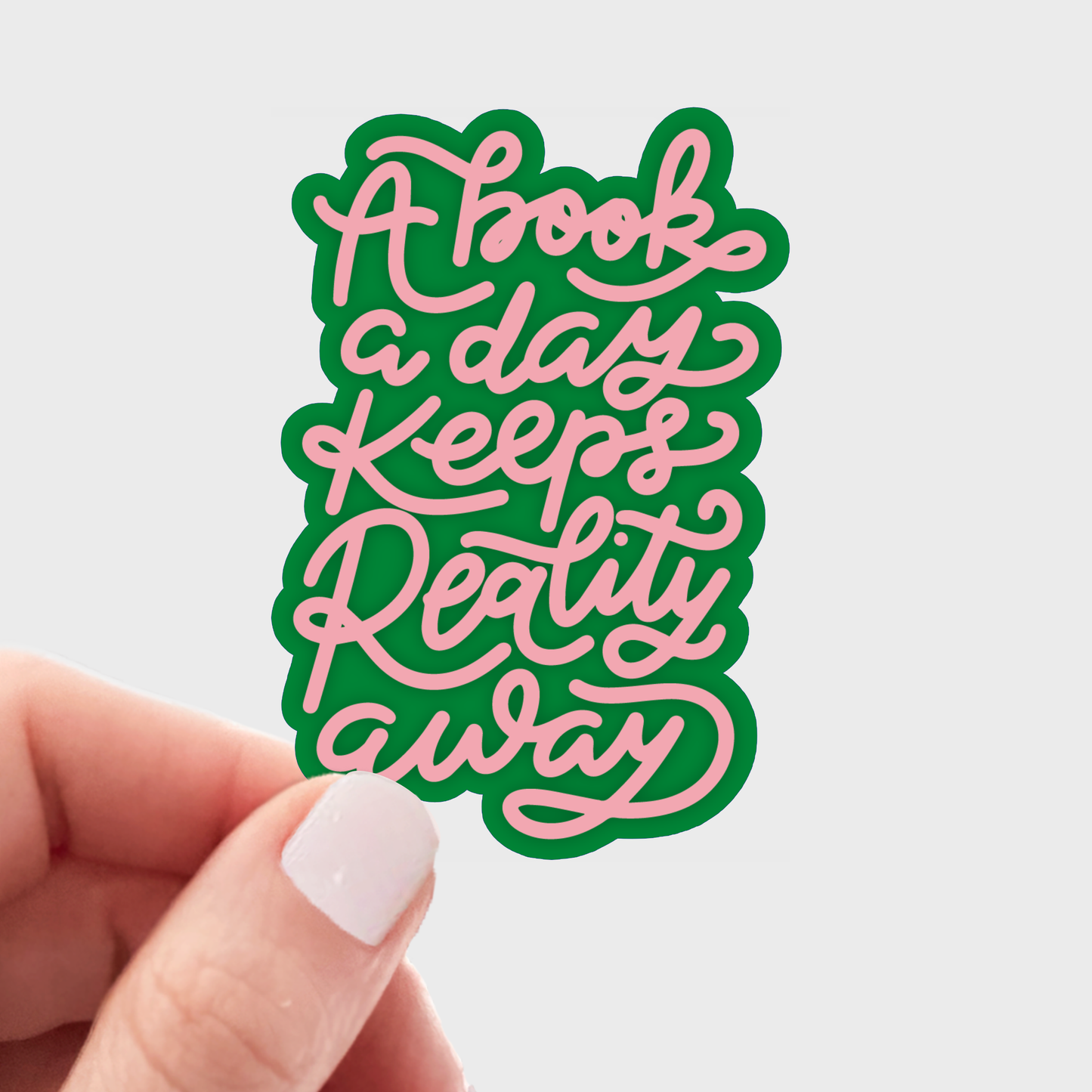 A Book a Day Sticker