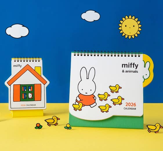 Miffy 2026 Mini Desk Calendar