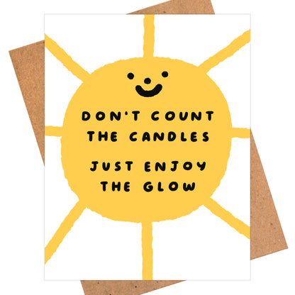 Cheerful Sun Uplifting Birthday Card