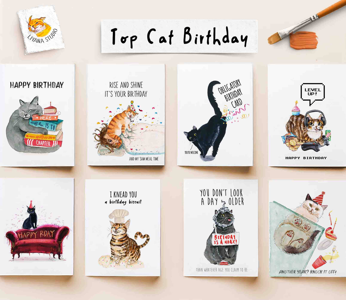 Knock It Off Birthday Card