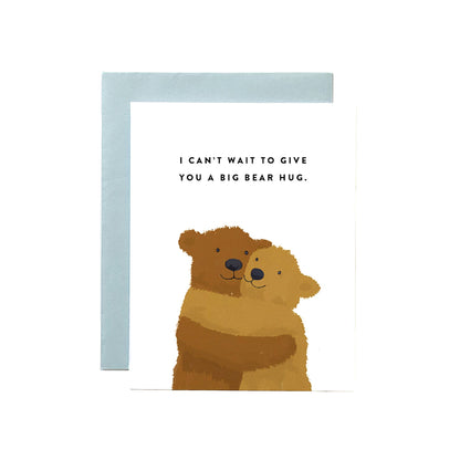 Bear Hug Greeting Card