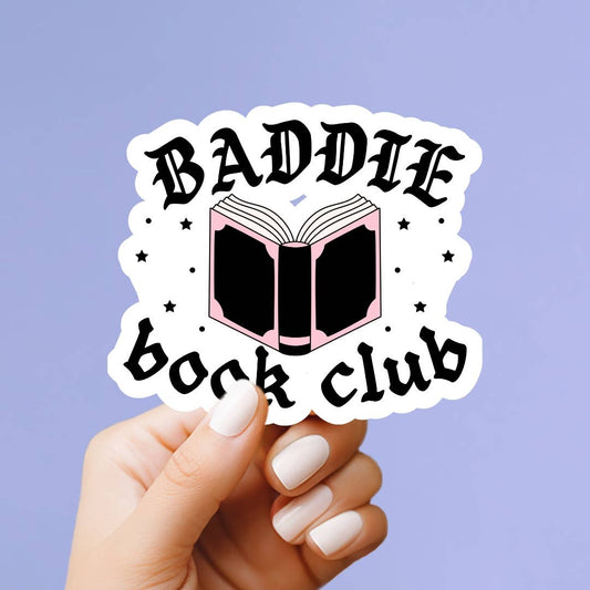 Baddie Book Club Sticker