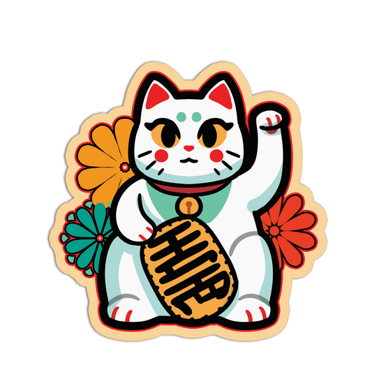 Wave of Wealth Chinese New Year Sticker