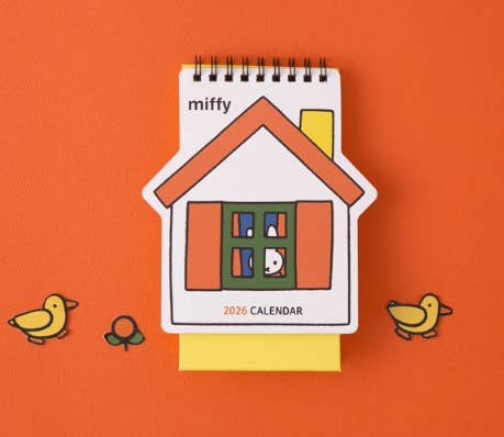 Miffy 2026 Mini Desk Calendar