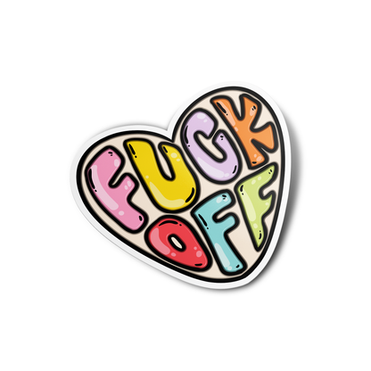 Fuck Off Sticker