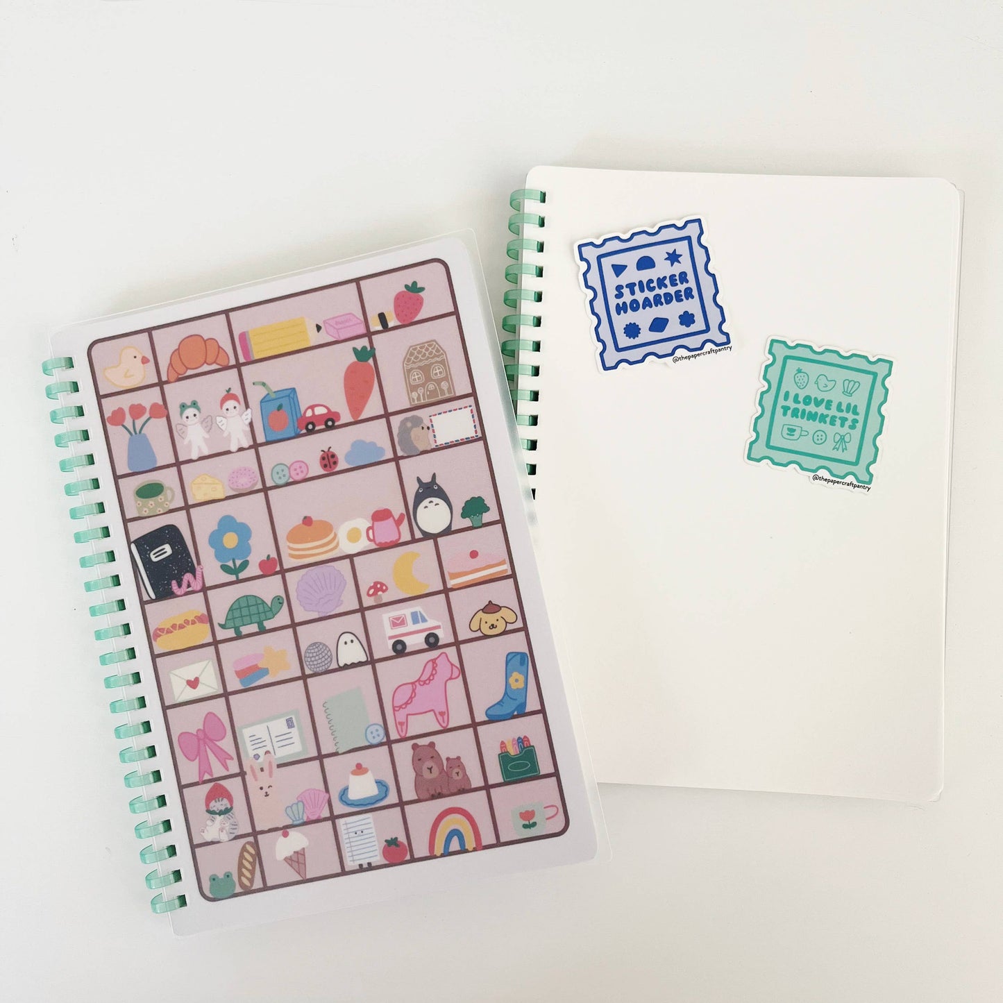 Trinket Shelf Spiral Sticker Book